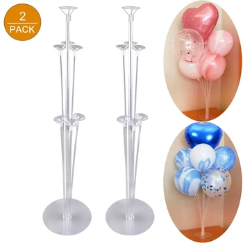 2 Sets Table Balloon Stand Kit Balloon Holders for Tables Balloon Cups and Sticks Balloon Stick Floor Stand
2 Sets Table Balloon Stand Kit Balloon Holders for Tables Balloon Cups and Sticks Balloon Stick Floor Stand