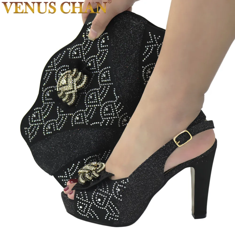 Shoe and Bag Set Decorated with Rhinestone Italian design Matching Shoe and Bag Set for Wedding Nigerian Shoes and Matching Bag
Shoe and Bag Set Decorated with Rhinestone Italian design Matching Shoe and Bag Set for Wedding Nigerian Shoes and Matching Bag