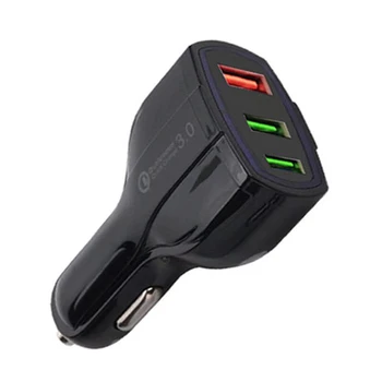 New Car Charger Adapter 3 Ports Fast Quick Charging Universal for Smartphone
New Car Charger Adapter 3 Ports Fast Quick Charging Universal for Smartphone