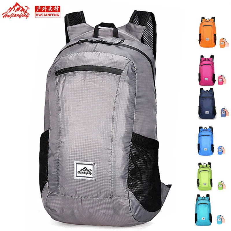 20L Unisex WeightLight Bags Waterproof Travel Mountaineering Protable Bagpacks Foldable Backpack Outdoor Camping Riding Backpack
20L Unisex WeightLight Bags Waterproof Travel Mountaineering Protable Bagpacks Foldable Backpack Outdoor Camping Riding Backpack