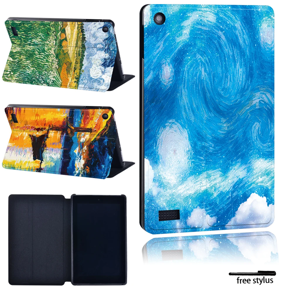 Tablet Case for Amazon Fire 7(5th/7th/9th Gen)/HD 8(6th/7th/8th Gen)/HD 10(5th/7th/9th Gen) - New Leather Shockproof Cover Case
Tablet Case for Amazon Fire 7(5th/7th/9th Gen)/HD 8(6th/7th/8th Gen)/HD 10(5th/7th/9th Gen) - New Leather Shockproof Cover Case