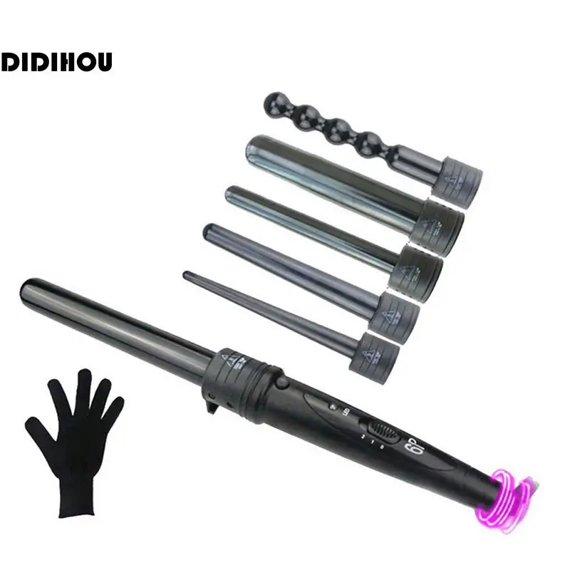 JuneJour New 6 In 1 Hair Curler Set Ceramic Professional Curling Iron Wand Electric Roller Styling Tools Personal Care
JuneJour New 6 In 1 Hair Curler Set Ceramic Professional Curling Iron Wand Electric Roller Styling Tools Personal Care