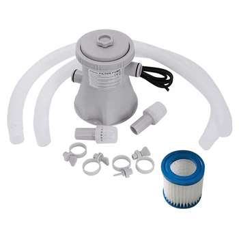 Swimming Pool Filter Pump Above Ground Pools Cleaning Tool Circulation Pump for Family Outdoor Swimming Ornaments
Swimming Pool Filter Pump Above Ground Pools Cleaning Tool Circulation Pump for Family Outdoor Swimming Ornaments