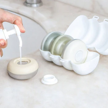 4pcs/Set Travel Mini Refillable Conveniet Empty Bottles Kit Packing Press Bottle For Lotion Shampoo Bath Small Sample Containers