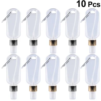 10pcs 50ml Refillable Bottles with Hook Spray Bottle Hand Sanitizer Containers Travel Bottles Mist Sprayer (5pcs Gold + 5pcs Sil
10pcs 50ml Refillable Bottles with Hook Spray Bottle Hand Sanitizer Containers Travel Bottles Mist Sprayer (5pcs Gold + 5pcs Sil