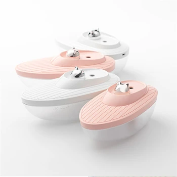 USB Timing Cat Boat Air Humidifier with LED Light Household Atomizer Diffuser Aroma Diffusor Anion Mist Maker Fogger
USB Timing Cat Boat Air Humidifier with LED Light Household Atomizer Diffuser Aroma Diffusor Anion Mist Maker Fogger