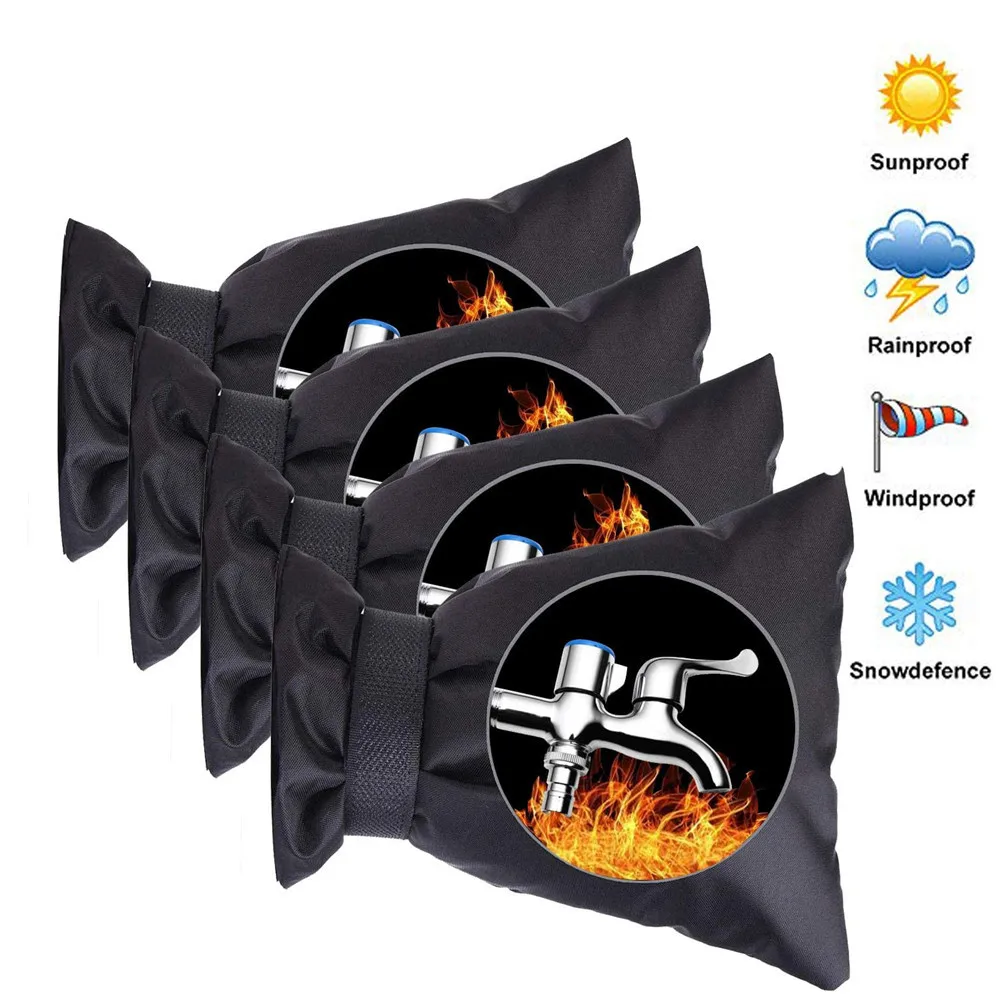 Outdoor Faucet Antifreeze Protective Cover Garden Waterproof Long Insulated Spigot Faucet Freeze Protector Protection Cover
Outdoor Faucet Antifreeze Protective Cover Garden Waterproof Long Insulated Spigot Faucet Freeze Protector Protection Cover