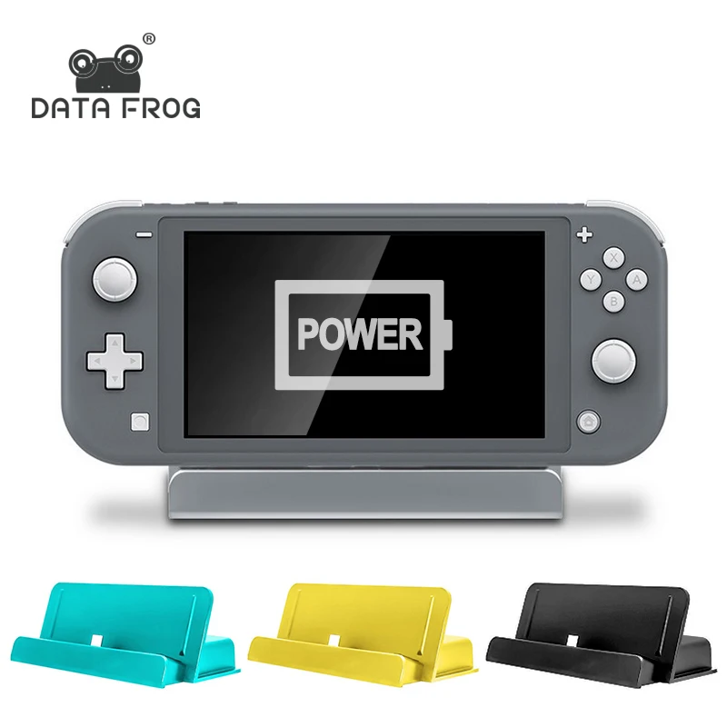 Data Frog Charging Base with USB Type C port for Nintend Switch Lite Console Relaible Base Station for Nintend Switch Console
Data Frog Charging Base with USB Type C port for Nintend Switch Lite Console Relaible Base Station for Nintend Switch Console