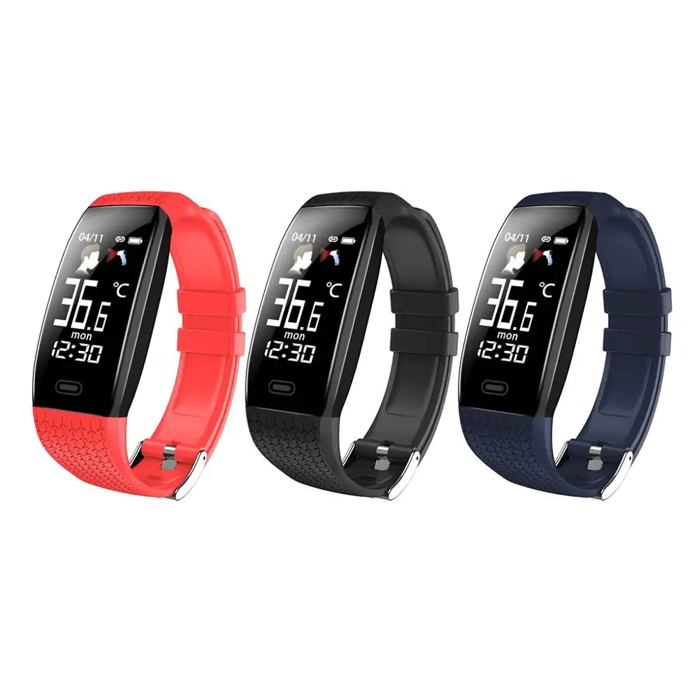 T5 Smart Watch Body Temperature Heart Rate Monitor Pedometer Blood Pressure Fitness Traker Bluetooth Sports Bracelet
T5 Smart Watch Body Temperature Heart Rate Monitor Pedometer Blood Pressure Fitness Traker Bluetooth Sports Bracelet