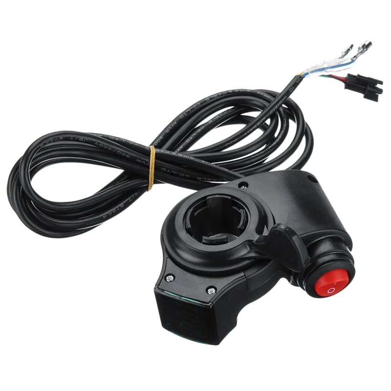 Quality Electric Scooter Finger Thumb Switch with Led Display for Electric Bike 36V/48/60/72V