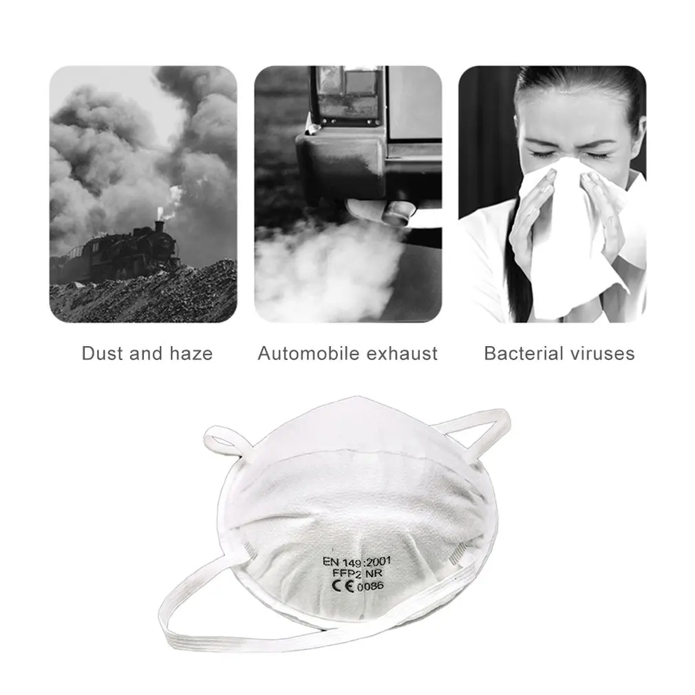 FFP2 head-mounted protective mask High efficiency filtration adjustable 3D fitting design Light and breathable
FFP2 head-mounted protective mask High efficiency filtration adjustable 3D fitting design Light and breathable