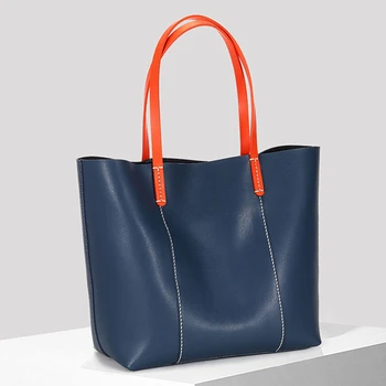 Burminsa Big Soft Genuine Leather Tote Bags Unique Design Work Laptop Female Shoulder Bags Large Capacity Shopper Handbags 2020
Burminsa Big Soft Genuine Leather Tote Bags Unique Design Work Laptop Female Shoulder Bags Large Capacity Shopper Handbags 2020
