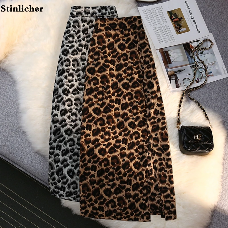 vintage autumn winter women leopard skirts sexy split shirred high waist bodycon pencil skirts ladies casual long bag hip skirts
vintage autumn winter women leopard skirts sexy split shirred high waist bodycon pencil skirts ladies casual long bag hip skirts