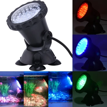 Color Changing LED Submersible Fish Tank Flood Light 36LEDs IP68 Waterproof Underwater Spot Light For Pool Fountain Aquarium Q45
Color Changing LED Submersible Fish Tank Flood Light 36LEDs IP68 Waterproof Underwater Spot Light For Pool Fountain Aquarium Q45