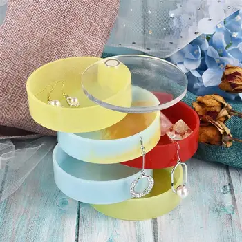 Resin Silicone Mold Rotating Jewelry Storage Box Mold For DIY Epoxy UV Round Makeup Organizer Resin Casting Molds Jewelry Tools
Resin Silicone Mold Rotating Jewelry Storage Box Mold For DIY Epoxy UV Round Makeup Organizer Resin Casting Molds Jewelry Tools