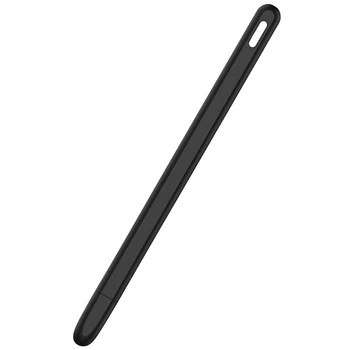 Tablet Press Stylus Pen Protective Cover for Apple Pencil 2 Cases Portable Soft Silicone Pencil Case Accessory