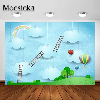 Mocsicka Fantasy Backdrop Rainbow Clouds Dreamland Baby Newborn Photo Background for Photo Shoot Birthday Party Decorations
Mocsicka Fantasy Backdrop Rainbow Clouds Dreamland Baby Newborn Photo Background for Photo Shoot Birthday Party Decorations