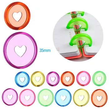 35mm Transparent Color Plate Buttons Notebook zhuang ding quan Sheet Button Mushrooms Holes Hand Ledger Accessories
35mm Transparent Color Plate Buttons Notebook zhuang ding quan Sheet Button Mushrooms Holes Hand Ledger Accessories
