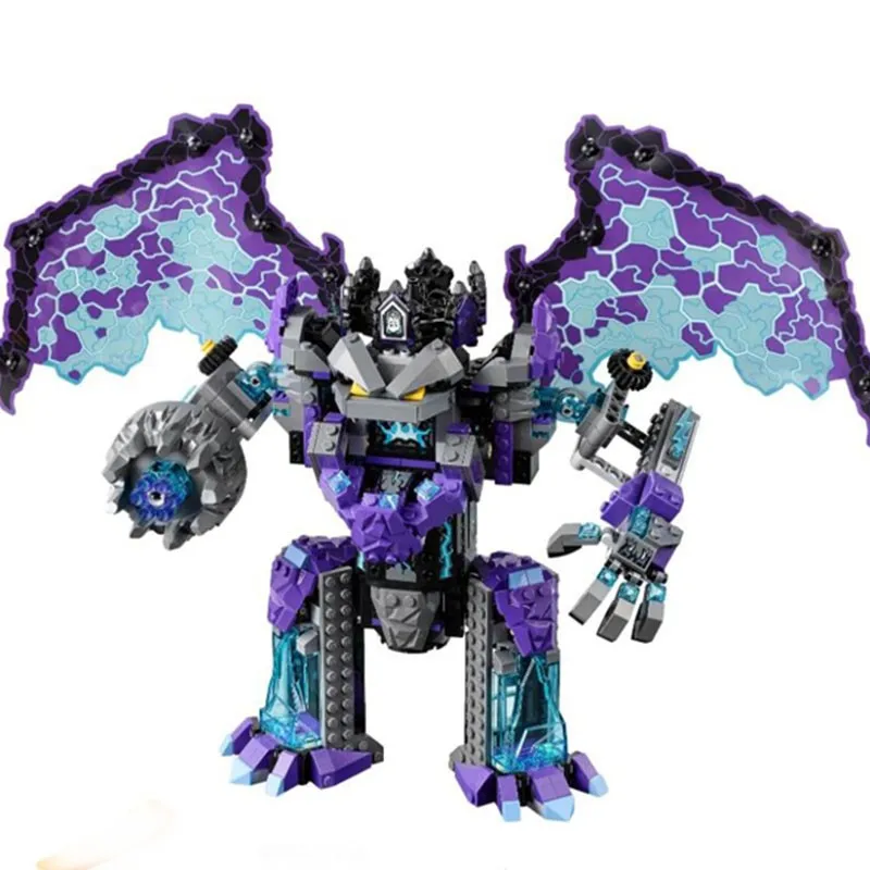 808pcs Nexoes Knight Stone Colossus Of Ultimate Destruction Model Building Blocks 70356 Nexus Saber Robots Toy For Kids
808pcs Nexoes Knight Stone Colossus Of Ultimate Destruction Model Building Blocks 70356 Nexus Saber Robots Toy For Kids