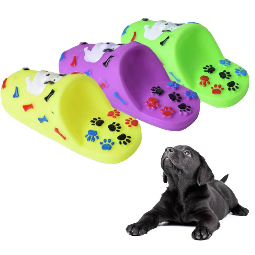 1pc Puppy Slipper Toy Fun Interactive Toy Cartoon Paw Dog Teething Toy Pet Squeaky Toy Dog Bite Sound Realistic Toy
1pc Puppy Slipper Toy Fun Interactive Toy Cartoon Paw Dog Teething Toy Pet Squeaky Toy Dog Bite Sound Realistic Toy