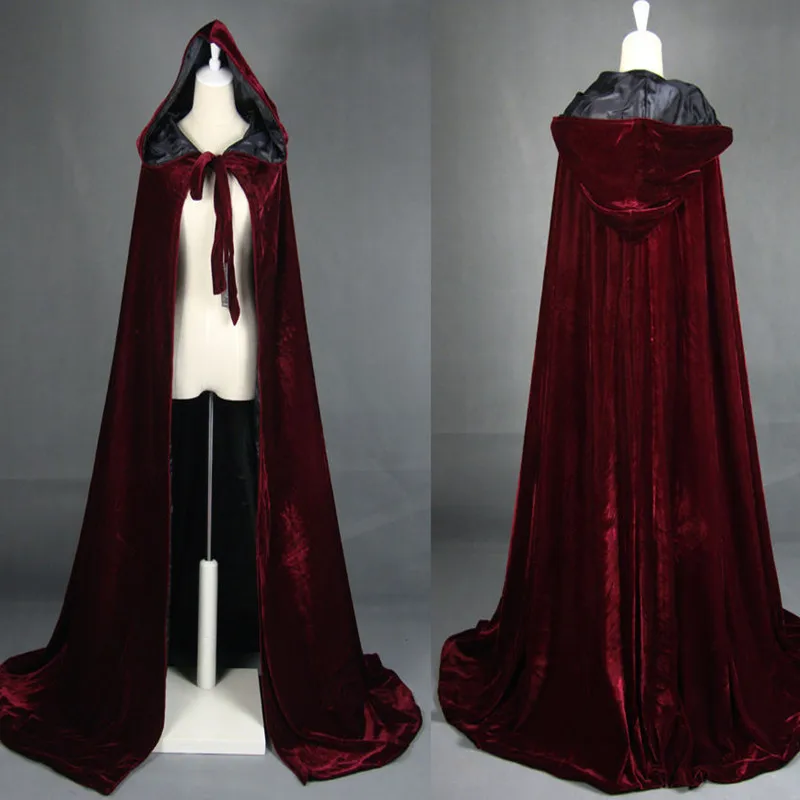 New Arrival Adult Men Women Velvet Hooded Halloween Costumes Cloak Medieval Witch Vampire Magician Cape Fancy Dress Cosplay Coat
New Arrival Adult Men Women Velvet Hooded Halloween Costumes Cloak Medieval Witch Vampire Magician Cape Fancy Dress Cosplay Coat