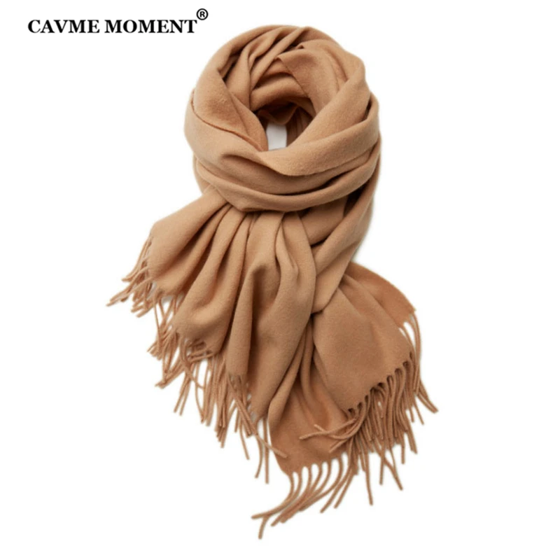 CAVME Pure Wool Scarf Unisex CUSTOM Gift Basic Long Sacrves with Tassels Fashion Warm 100% Wool Scarf 70*200cm 270g
CAVME Pure Wool Scarf Unisex CUSTOM Gift Basic Long Sacrves with Tassels Fashion Warm 100% Wool Scarf 70*200cm 270g