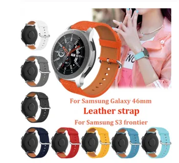 22mm Leather Watch band Strap for Samsung Galaxy Watch 46mm Gear S3 WatchBand Quick Release For Amazfit Pace for Huawei GT Strap
22mm Leather Watch band Strap for Samsung Galaxy Watch 46mm Gear S3 WatchBand Quick Release For Amazfit Pace for Huawei GT Strap