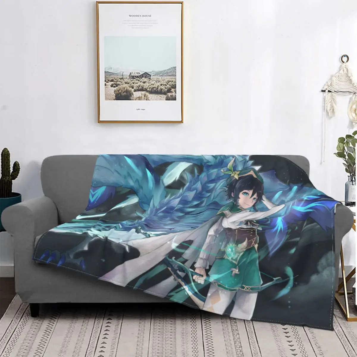 Venti Genshin Auswirkungen Decke Fleece Anime Manga Warme Werfen Decken für Home Couch Bettdecke
Venti Genshin Auswirkungen Decke Fleece Anime Manga Warme Werfen Decken für Home Couch Bettdecke