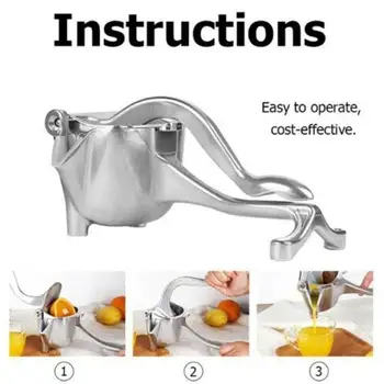 Thicken Manual Juicer Fruit Juicer Multi-function Aluminum Alloy Juicer Pomegranate Heavy Duty Hand Press Fruit Juicer
Thicken Manual Juicer Fruit Juicer Multi-function Aluminum Alloy Juicer Pomegranate Heavy Duty Hand Press Fruit Juicer