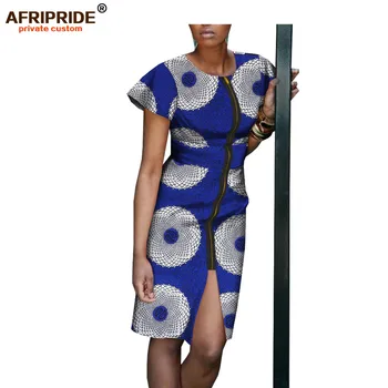 african ankara dresses for women AFRIPRIDE short sleeve front zipper fly knee-length women casual dress 100% cotton A1825038 
african ankara dresses for women AFRIPRIDE short sleeve front zipper fly knee-length women casual dress 100% cotton A1825038
