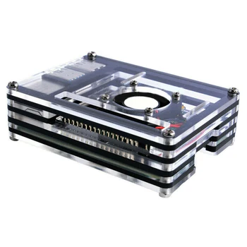Acrylic Shell Housing For Raspberry Pi 4 B DC 5V Set Spare Parts with Fan Screwdriver Cooling Fan Coolers High Quality
Acrylic Shell Housing For Raspberry Pi 4 B DC 5V Set Spare Parts with Fan Screwdriver Cooling Fan Coolers High Quality