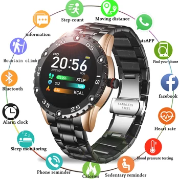 LIGE New Smart Watch Men IP67 Waterproof Heart Rate Fitness Tracker Pedometer For Android ios Steel Band Sports Men smart watch
LIGE New Smart Watch Men IP67 Waterproof Heart Rate Fitness Tracker Pedometer For Android ios Steel Band Sports Men smart watch