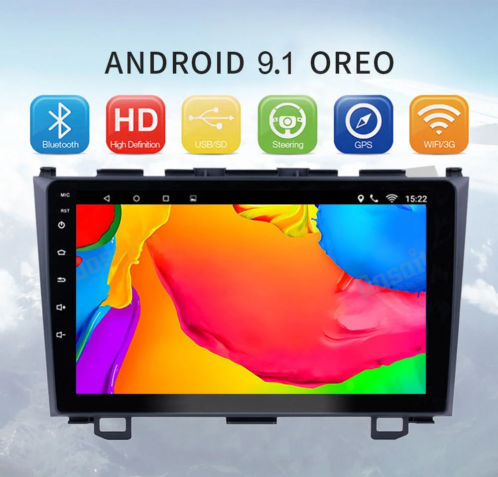 Android 9.1 Car Radio No DVD Player for Honda CRV Bluetooth Autoradio Multimedia Player 9" 2DIN Quad Core Car Stereo GPS WIFI
Android 9.1 Car Radio No DVD Player for Honda CRV Bluetooth Autoradio Multimedia Player 9" 2DIN Quad Core Car Stereo GPS WIFI