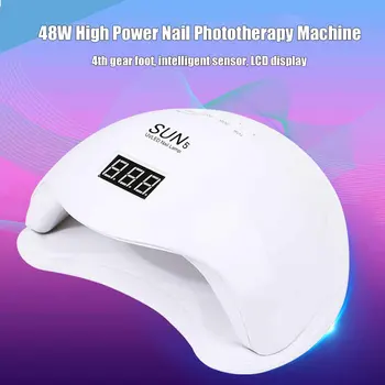 48W Portable Infrared Sensor Professional Gel Polish Salon 4 Timer Presets Art Tool Manicure Smart UV LED Lamp Nail Dryer
48W Portable Infrared Sensor Professional Gel Polish Salon 4 Timer Presets Art Tool Manicure Smart UV LED Lamp Nail Dryer