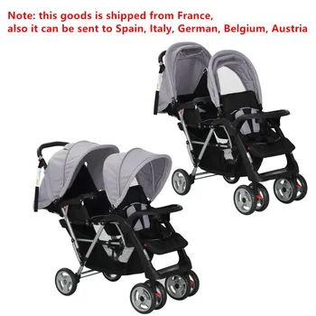 Comfortable Two-seater Stroller 15 kg Loading Capacity 360-degree Rotating Wheels Foldable Strollers for Infant Baby 6-36 Months
Comfortable Two-seater Stroller 15 kg Loading Capacity 360-degree Rotating Wheels Foldable Strollers for Infant Baby 6-36 Months