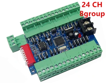wholesale DC12-24V 24CH 24 Channels 3A/CH 8 group Easy DMX LED Decoder,Controller,Dimmer,drive For LEDs RGB Strip Light Modules
wholesale DC12-24V 24CH 24 Channels 3A/CH 8 group Easy DMX LED Decoder,Controller,Dimmer,drive For LEDs RGB Strip Light Modules