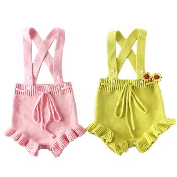 0-2 years old 2020 Summer New Baby Cute Fungus Strap baby Cotton Knitting Sweater Children's Sleeveless jumpsuit Baby Clothing
0-2 years old 2020 Summer New Baby Cute Fungus Strap baby Cotton Knitting Sweater Children's Sleeveless jumpsuit Baby Clothing