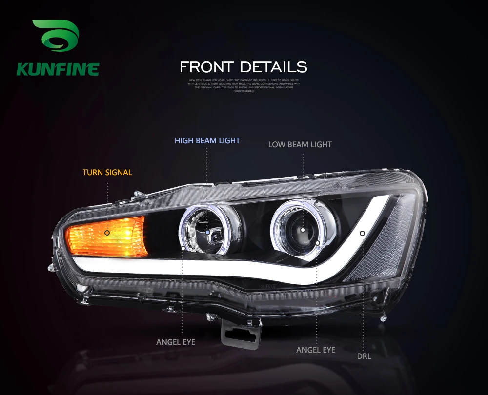 Car Styling Car Headlight Assembly For Mitsubishi Lancer EVO X 2008-UP LED Head Lamp Car Tuning Light Parts Plug And Play
Car Styling Car Headlight Assembly For Mitsubishi Lancer EVO X 2008-UP LED Head Lamp Car Tuning Light Parts Plug And Play