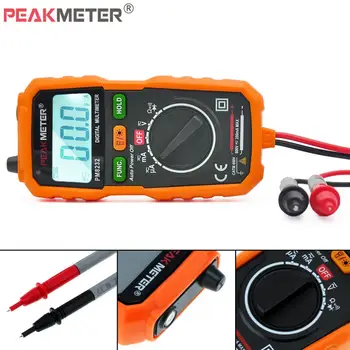 PM8232 Digital Multimeter Portable DC /AC Ammeter Capacitance Tester with Non-contact Digital LCD Display & Test Probe
PM8232 Digital Multimeter Portable DC /AC Ammeter Capacitance Tester with Non-contact Digital LCD Display & Test Probe