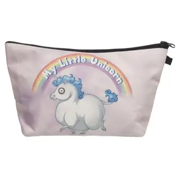 Unicorn Cosmetic Bag Print Women Brand makeup bags Cute bag headset candy Cosmetic printing Collection Casual men zipper letter
Unicorn Cosmetic Bag Print Women Brand makeup bags Cute bag headset candy Cosmetic printing Collection Casual men zipper letter