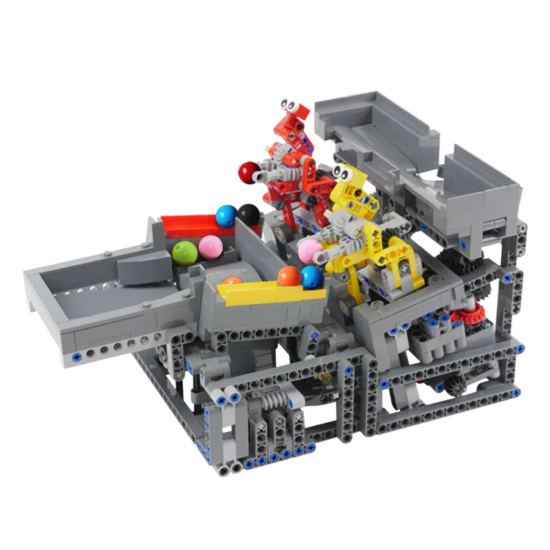 MOC Christmas Gift DIY Creative Fun Mechanical Ball Grabbing Assembly Line Robot Building Blocks Toy
MOC Christmas Gift DIY Creative Fun Mechanical Ball Grabbing Assembly Line Robot Building Blocks Toy
