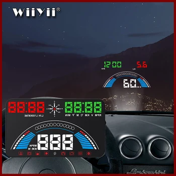 GEYIREN S7 OBD2 HUD GPS Speedometer Car Head Up Display EUOBD OBD II Interface Alarm System Multi-Function Car Speed Projector
GEYIREN S7 OBD2 HUD GPS Speedometer Car Head Up Display EUOBD OBD II Interface Alarm System Multi-Function Car Speed Projector