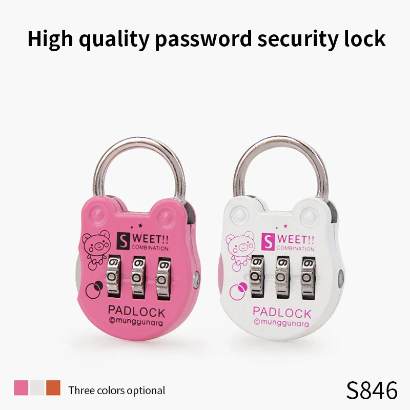 Traveling luggage Lock accessorie Suitcase Combination Secure combination Zinc Alloy material luggage equipment tool lock 
Traveling luggage Lock accessorie Suitcase Combination Secure combination Zinc Alloy material luggage equipment tool lock
