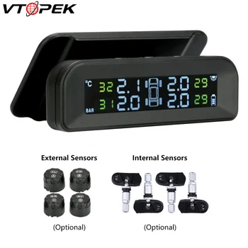 Vtopek TPMS Car Security Tpms Tire Pressure Sensor Monitoring System Attached To Glass Vibration Start Solar Charging 4 Sensors
Vtopek TPMS Car Security Tpms Tire Pressure Sensor Monitoring System Attached To Glass Vibration Start Solar Charging 4 Sensors