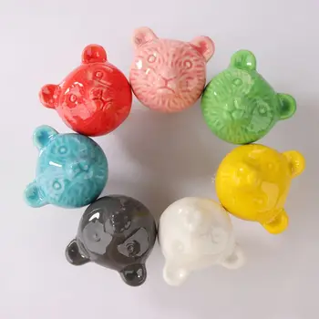 Ceramic Handle Cartoon Colorful Animal Single Hole Handle Wardrobe Cabinet Drawer Wardrobe Shoe Cabinet European Modern Handle
Ceramic Handle Cartoon Colorful Animal Single Hole Handle Wardrobe Cabinet Drawer Wardrobe Shoe Cabinet European Modern Handle