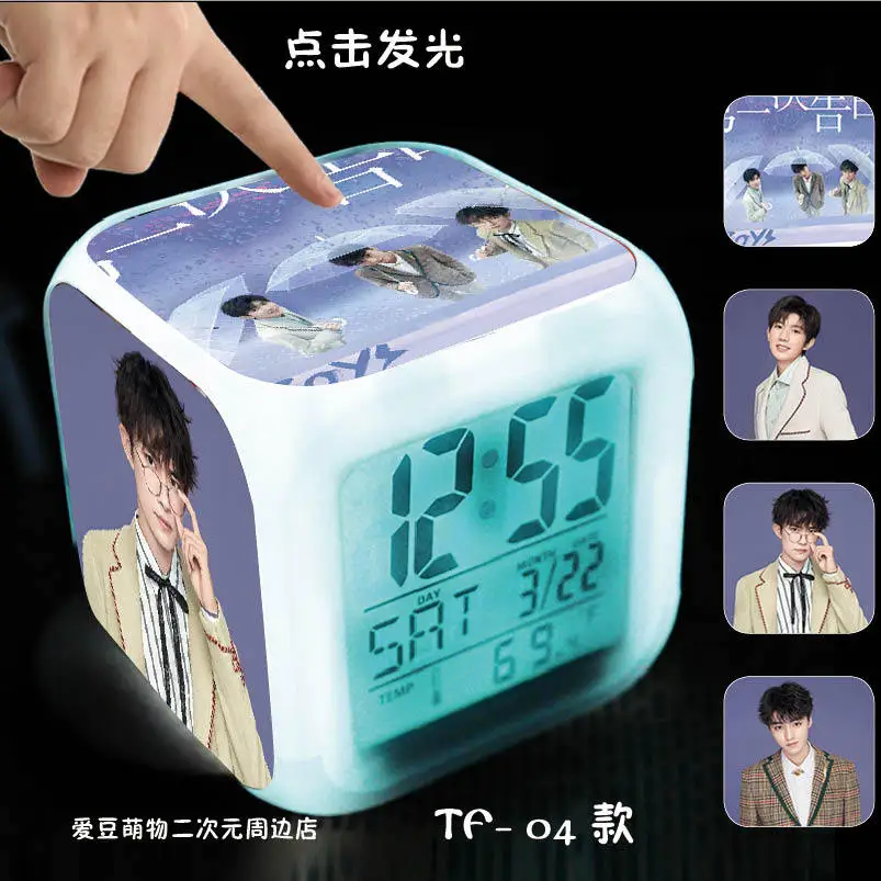 TFBoys Colorful Little Alarm Clock King jun kai Wang Yuan Jackson 6 Anniversary Official Celebrity Style Should Aid Related Prod
TFBoys Colorful Little Alarm Clock King jun kai Wang Yuan Jackson 6 Anniversary Official Celebrity Style Should Aid Related Prod