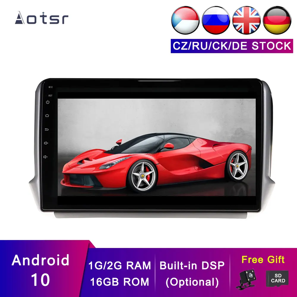 AOTSR Android 10 Car GPS For Peugeot 2008 / 208 2011-2019 Car Tracker Navigation DSP Radio Multimedia Player Stereo Head Unit
AOTSR Android 10 Car GPS For Peugeot 2008 / 208 2011-2019 Car Tracker Navigation DSP Radio Multimedia Player Stereo Head Unit