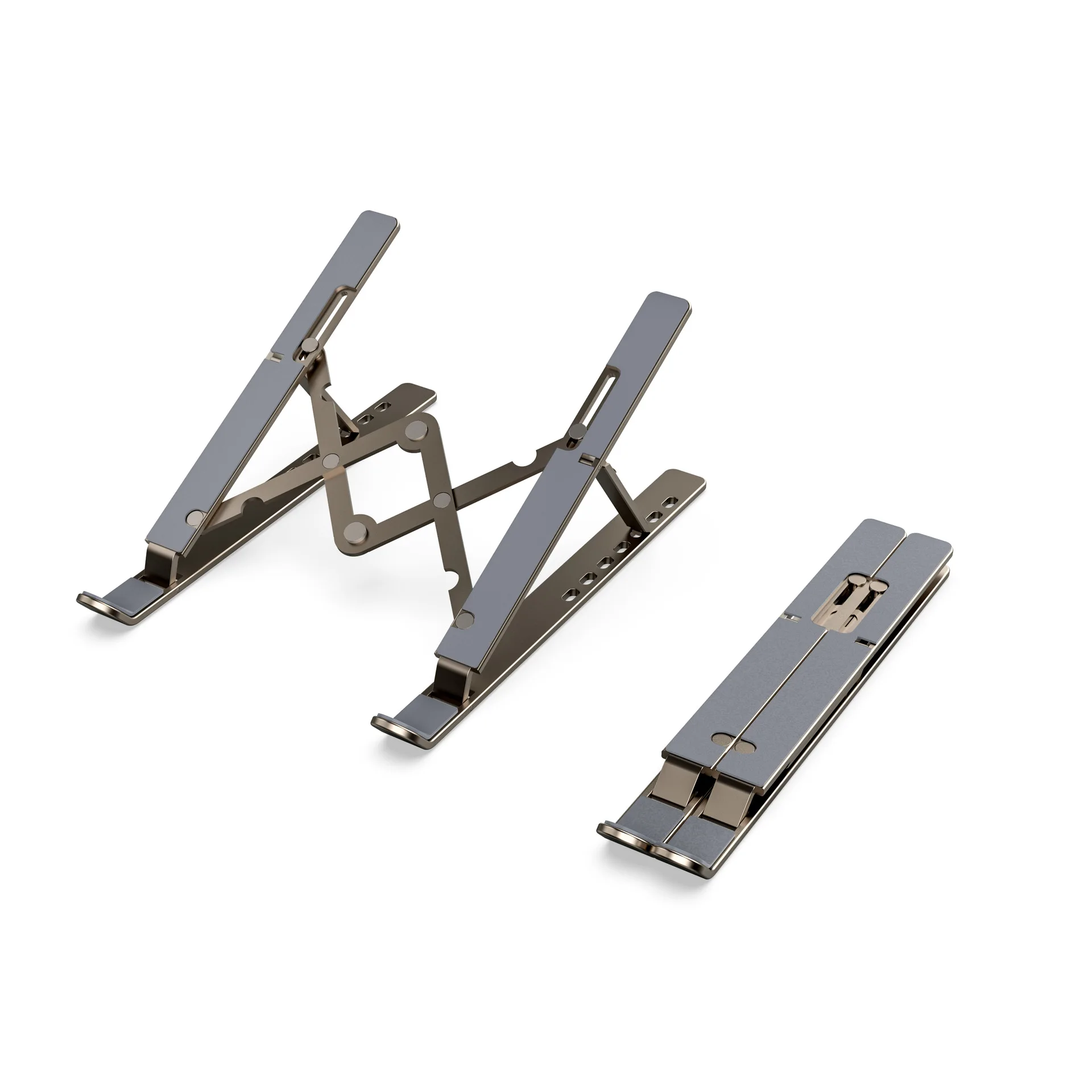 Laptop stand aluminum alloy folding computer cooling bracket lifting laptops stand
Laptop stand aluminum alloy folding computer cooling bracket lifting laptops stand