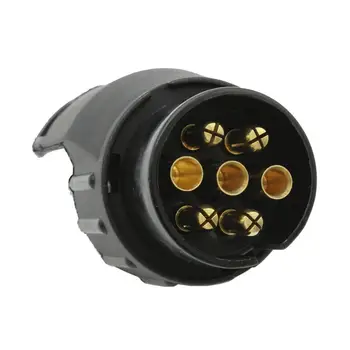 7 Pin To 13 Pin Plug Adapter Converter Tow Bar Socket Converter Black Auto Accessories
7 Pin To 13 Pin Plug Adapter Converter Tow Bar Socket Converter Black Auto Accessories