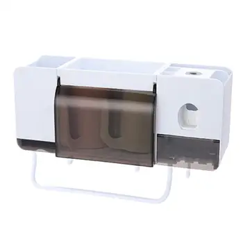 Multi-Functional Toothbrush Organizer Punch-Free Toothpaste Toothbrush Holder Toothpaste Dispenser Space Saving ABS
Multi-Functional Toothbrush Organizer Punch-Free Toothpaste Toothbrush Holder Toothpaste Dispenser Space Saving ABS
